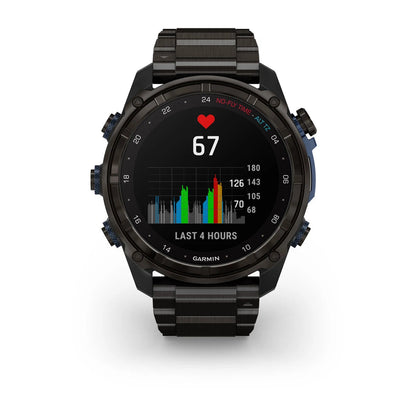 Garmin Descent Mk3i 51mm Dive Computer – Carbon Grey DLC Titanium Bezel & Band (Air Integration)